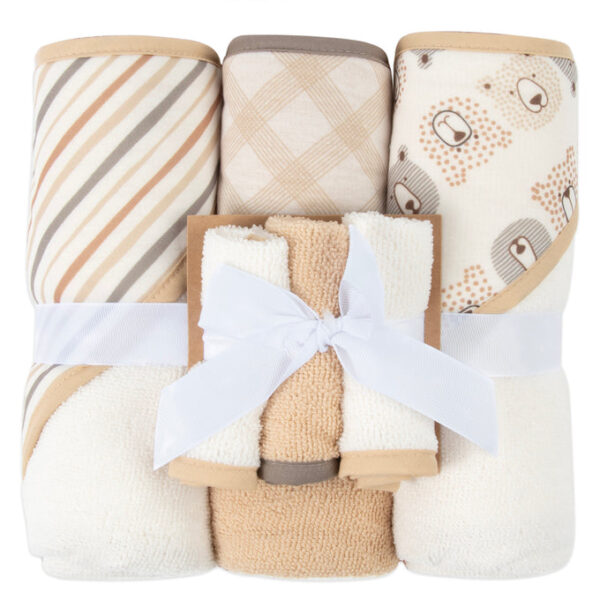 Unique Bear Theme Baby Bath Set