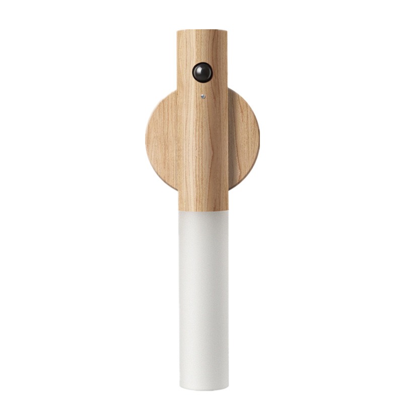 Wood Wireless Wall Lamp