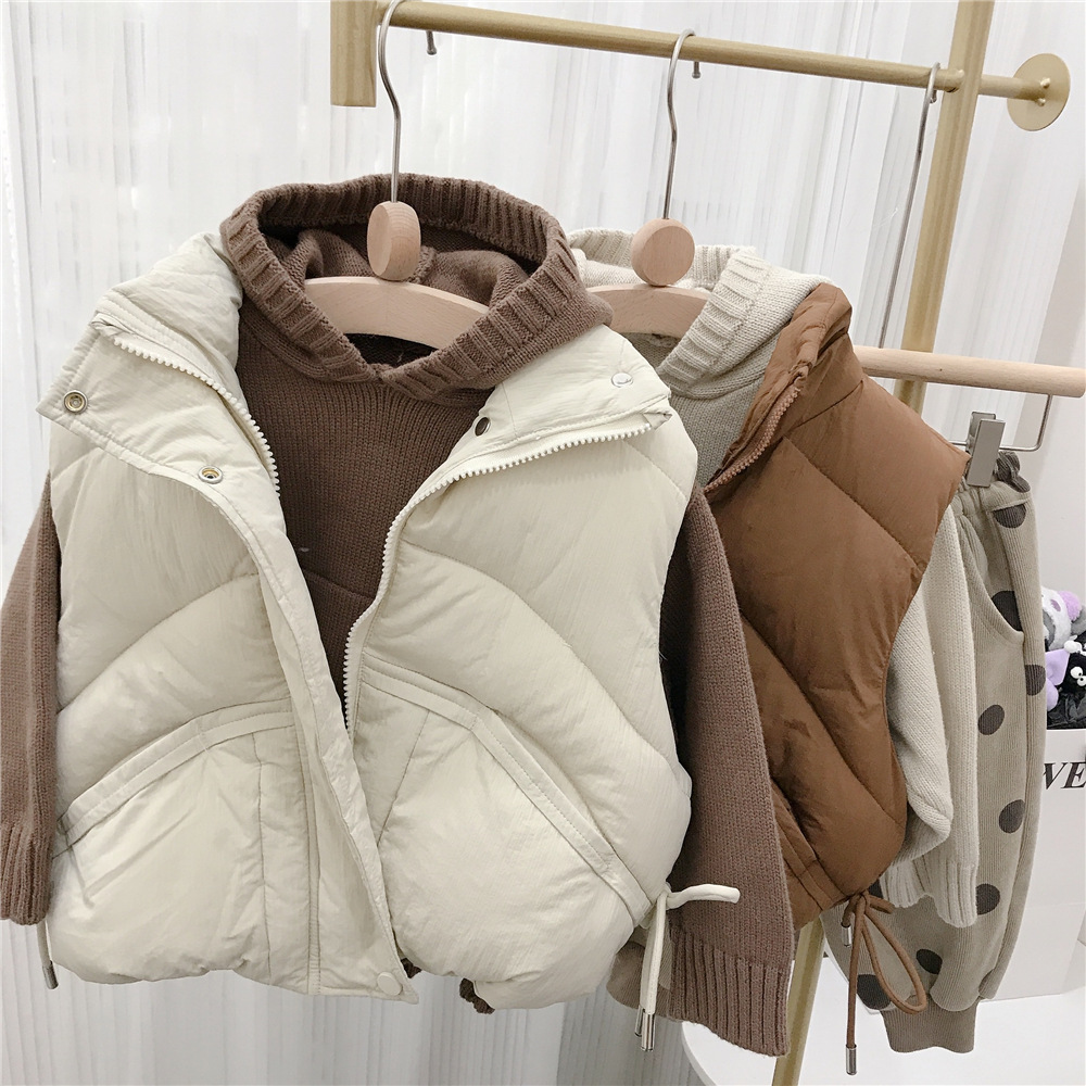 Children's Standing Collar Cotton Jackets