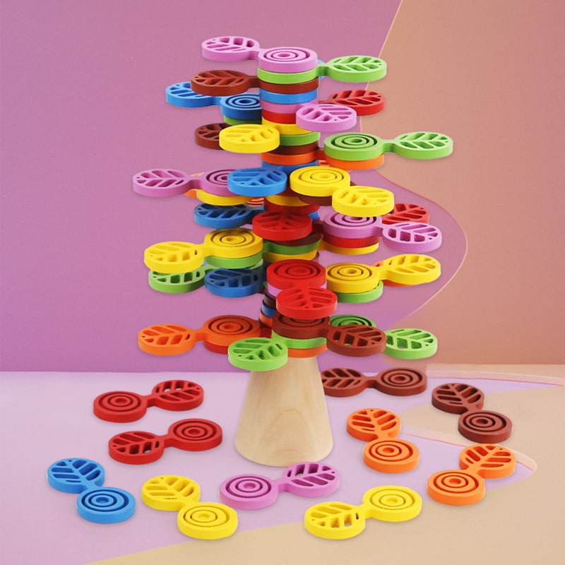 Stacked Tree Building Blocks